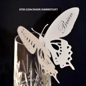 Butterfly Personalized Place Cards